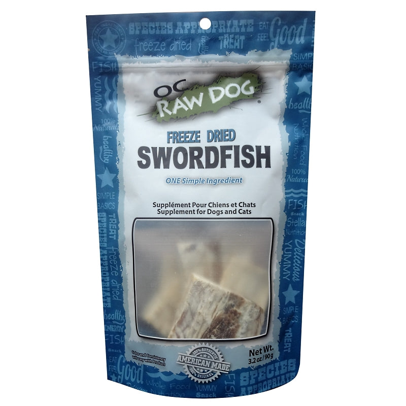 OC Raw Freeze Dried Swordfish