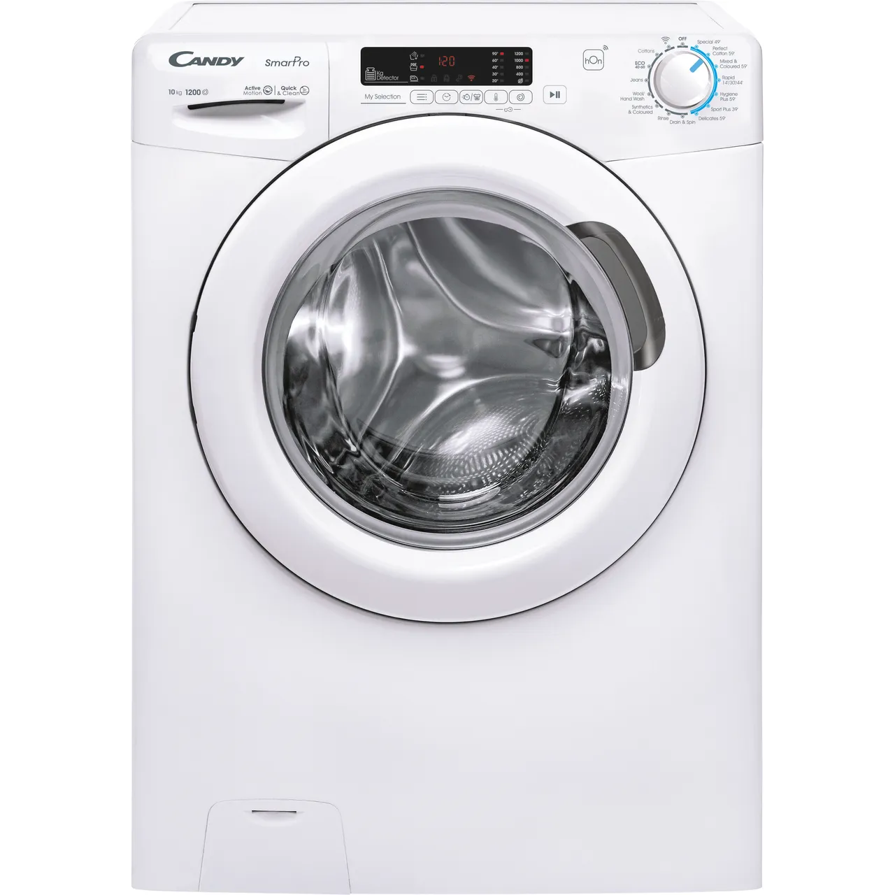 (10177834058074) Candy Smart Pro 10KG 1200RPM Freestanding Washing Machine - White | CH2103DW4/1-80