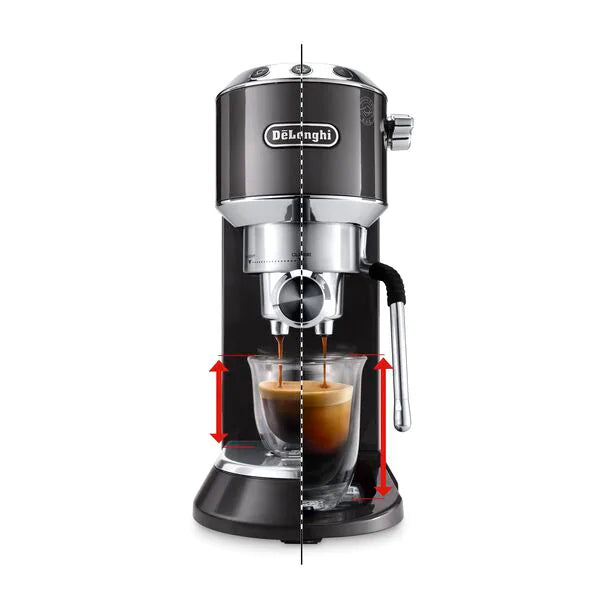 DeLonghi New Dedica Arte Manual Espresso Coffee Maker - Grey | EC885.GY