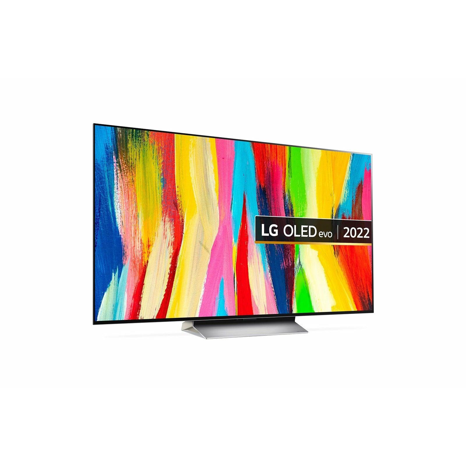 LG C2 65" 4K UHD HDR OLED Smart TV - Perfect Black | OLED65C26LD.AEK (7519975276732)