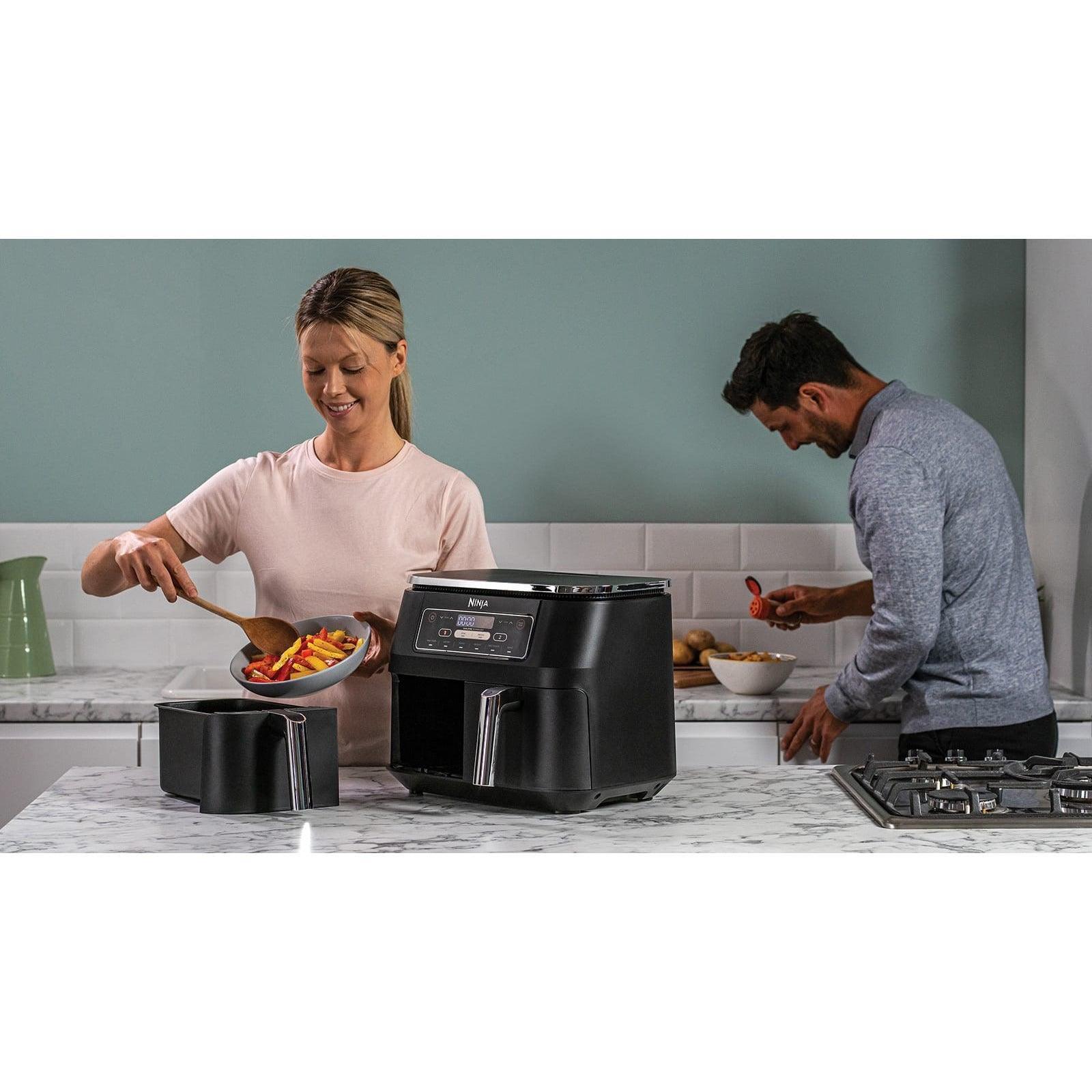 Ninja 7.6L 2400W Dual Zone Air Fryer - Grey | AF300UK