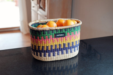 ideas to decorate with wicker baskets