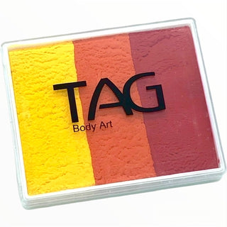 TAG Split Cakes - Orange and Yellow (1.76 oz/50 gm):  