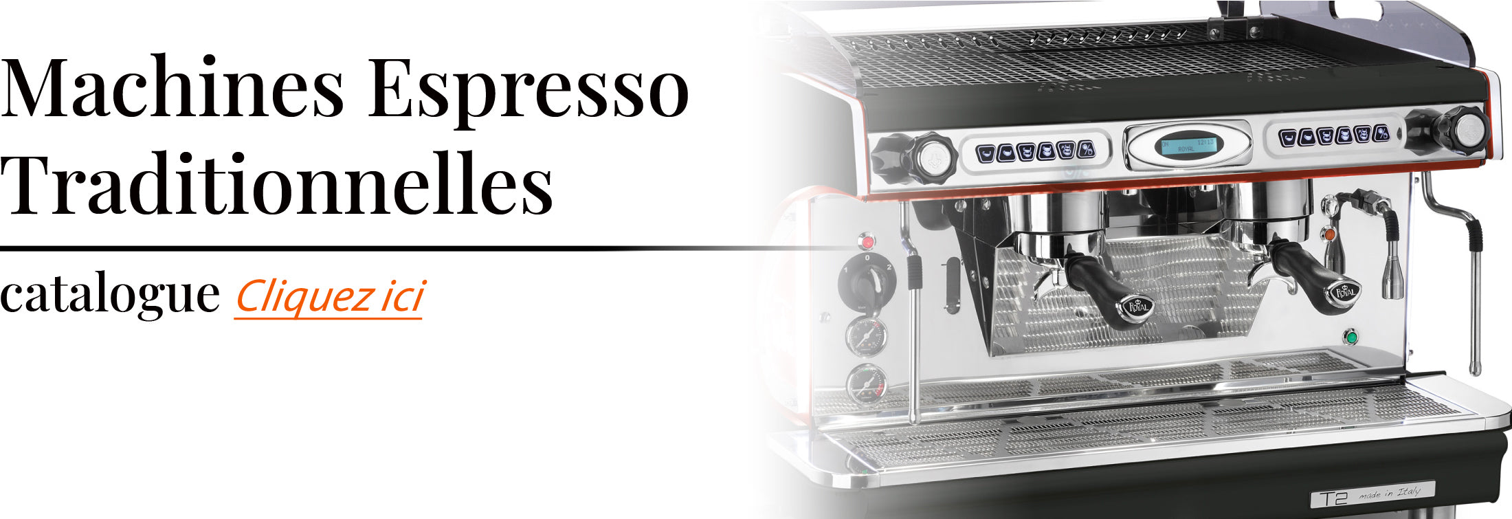 Machine espresso traditionnel