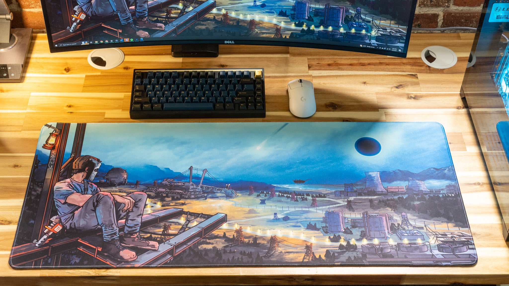 Coma 'Coma's Solace' Content Creator Collaboration Limited Edition Rust Gaming Mouse Pad