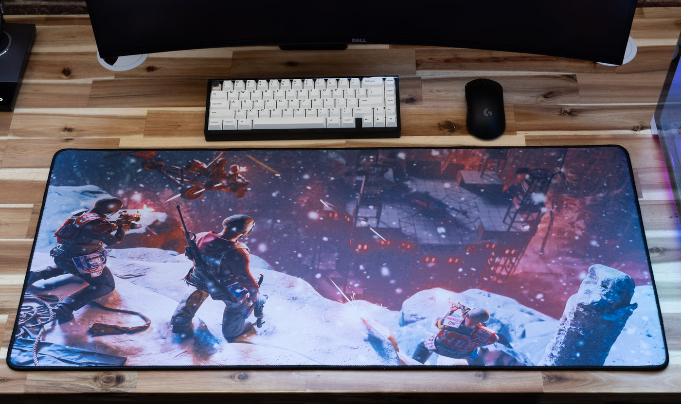 rust mouse pad