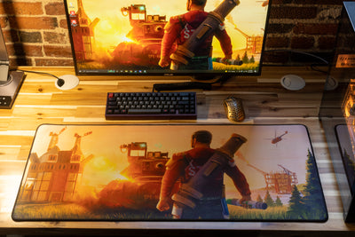 rust mouse pad