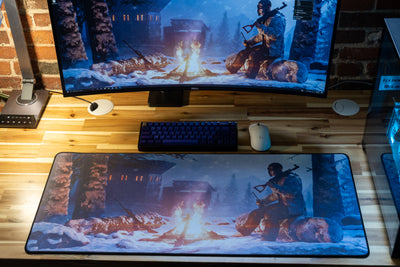 rust mouse pad