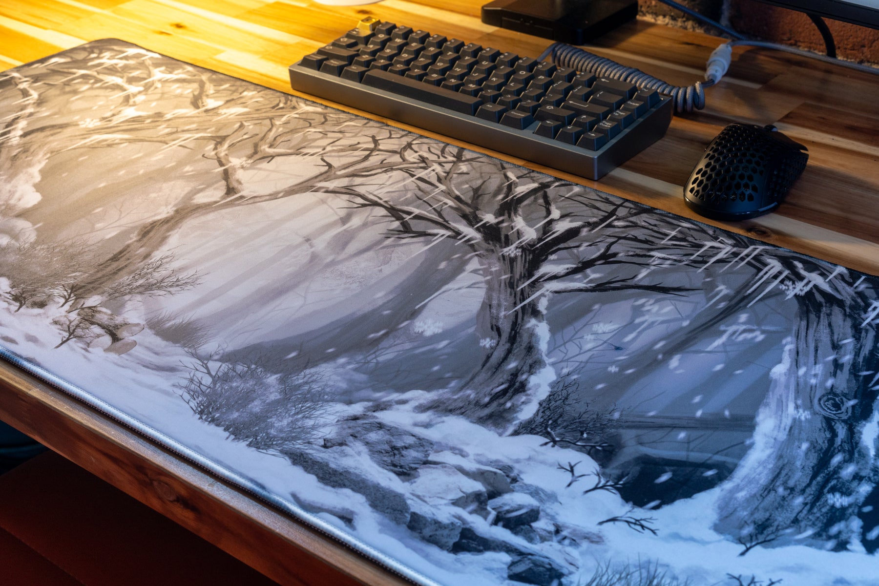 "White Serenity" Limited Edition Fantasy Deskmat