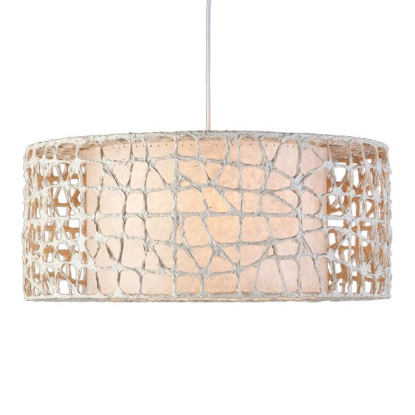 cream pendant lamp shade