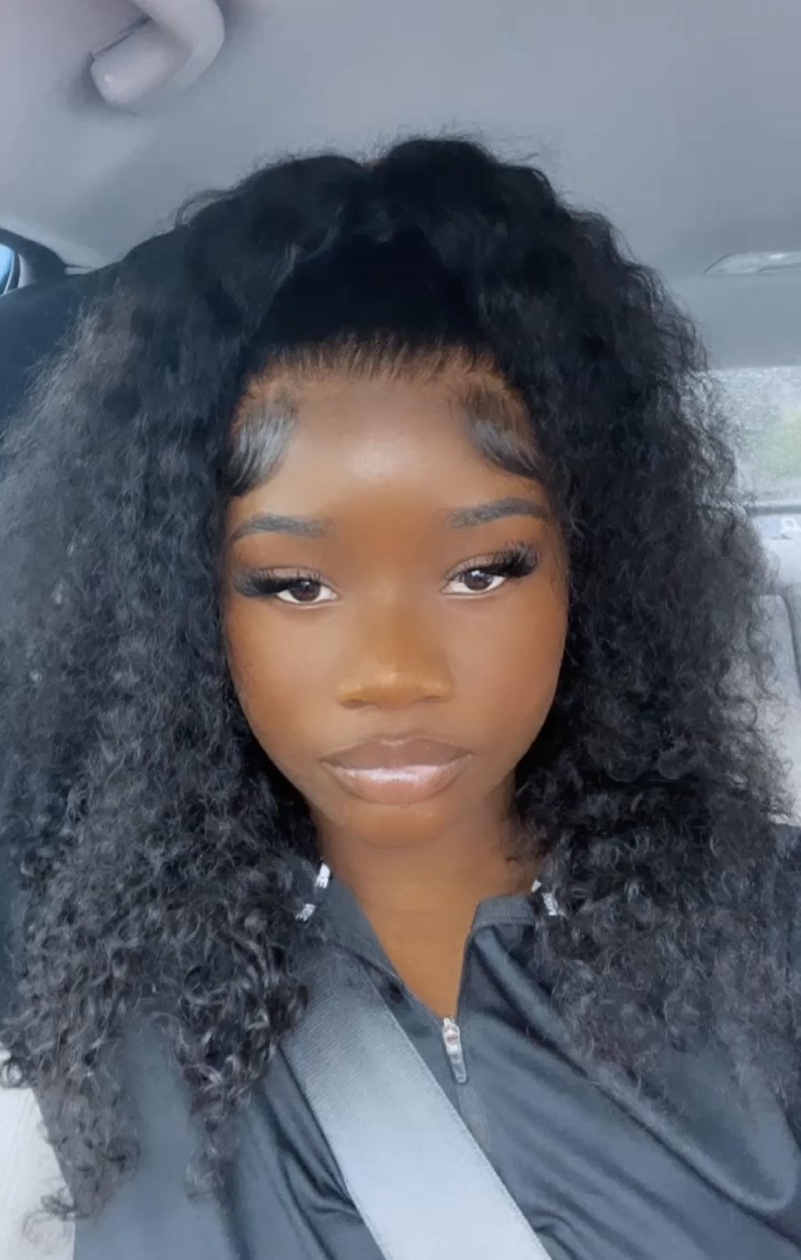 5x5 Deep Curly Closure Wig Unit