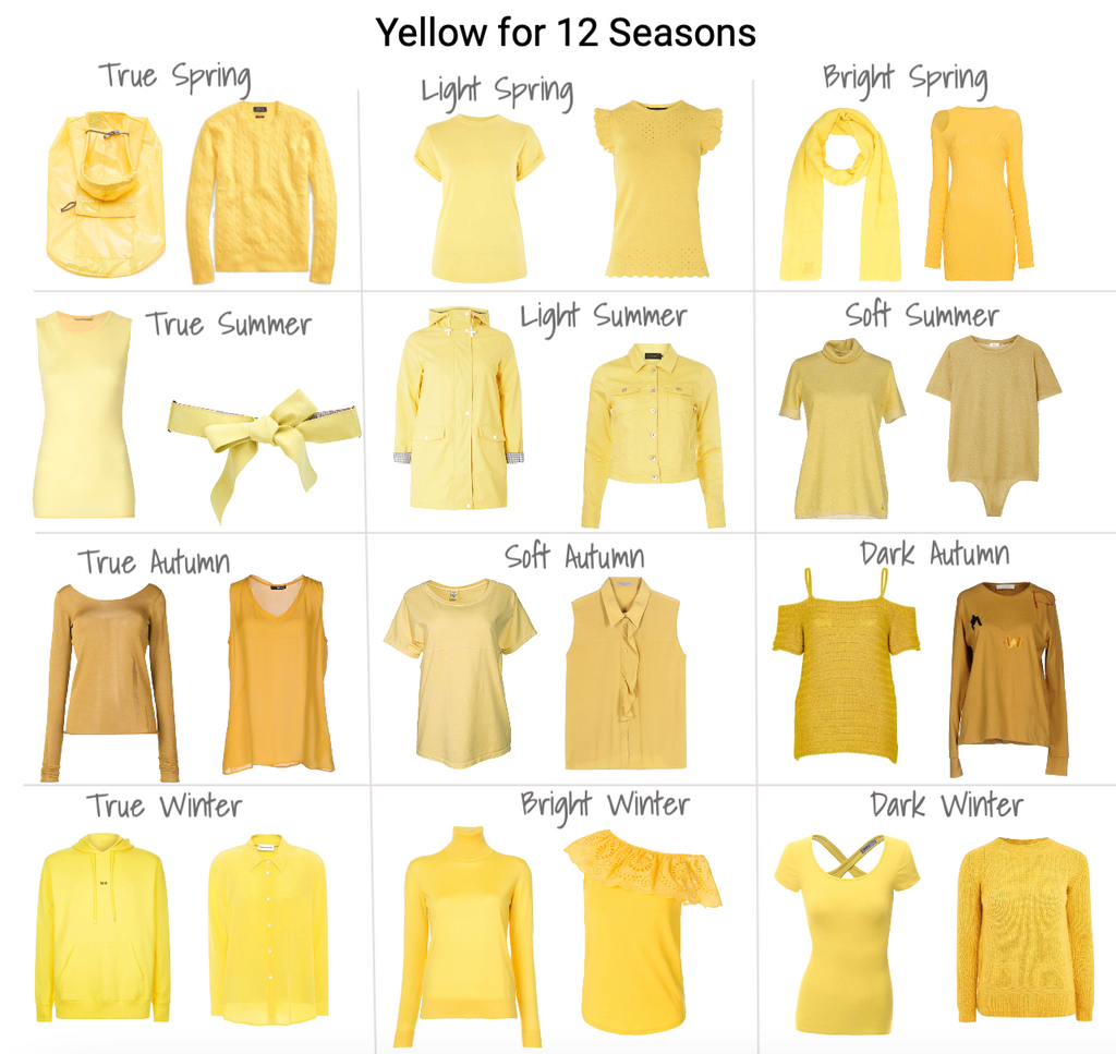 Yellow for the 12 Seasons