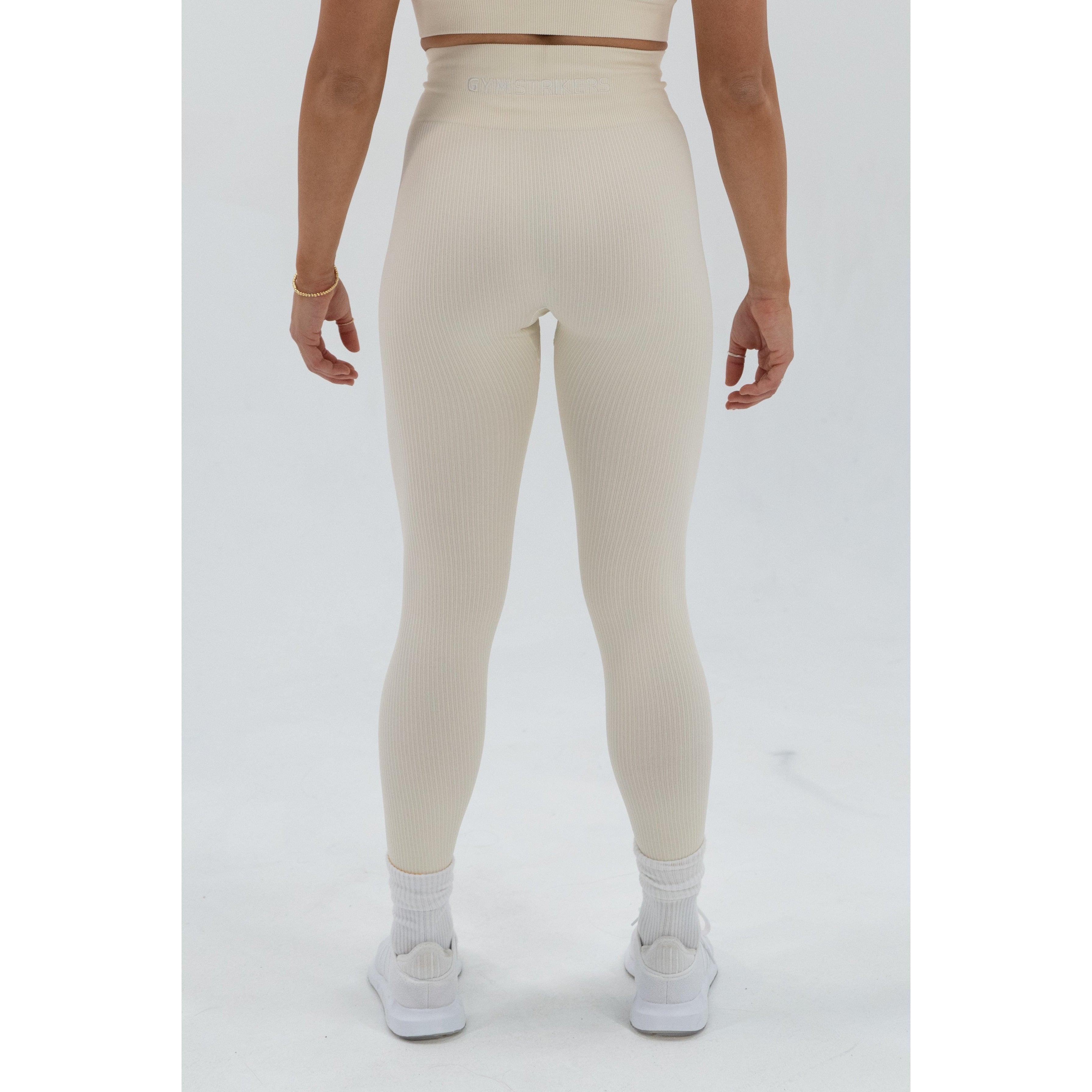 off white gym leggings