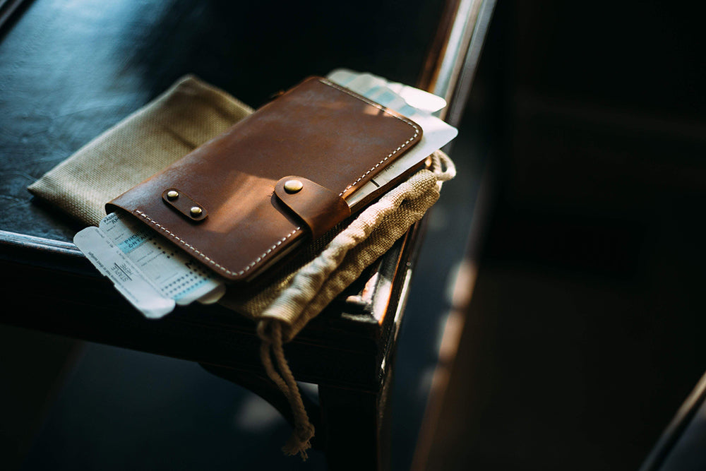 leather wallet as a gift