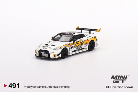 Mini Ight1: 64 Nissan Skyline Gt R (r34) V Spec Ii Camsolomon Violet  numérique 5 ans de travailleurs Rhd Mgt00446 R