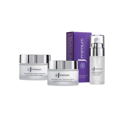 Get glowing healthy skin in the morning with Jericho Premium Anti-Ageing Beauty Bundle.