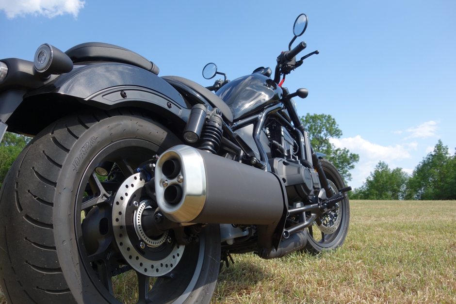 Bakre delen på Honda CMX1100 Rebel DCT