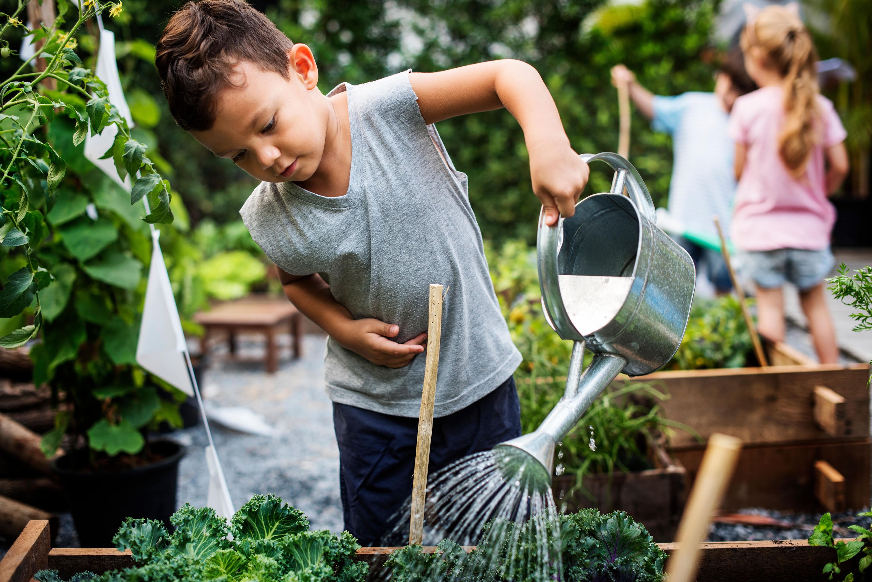 Kids in the Garden