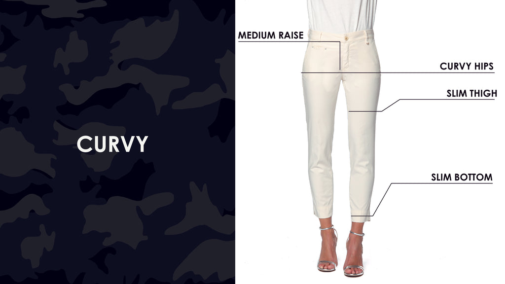 Curvy Fit Woman Pants