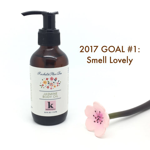 Rachel's Plan Bee 2017 Goal #1 Smell Lovely