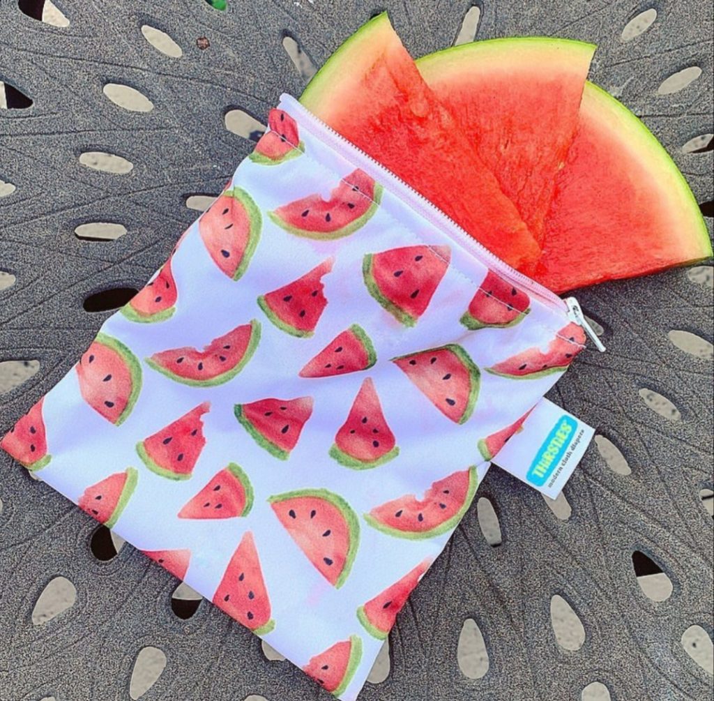 image of watermelon print on bag