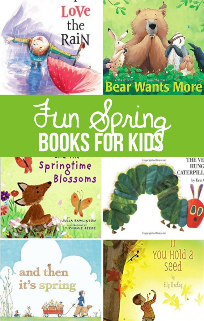 Fun spring books for kids