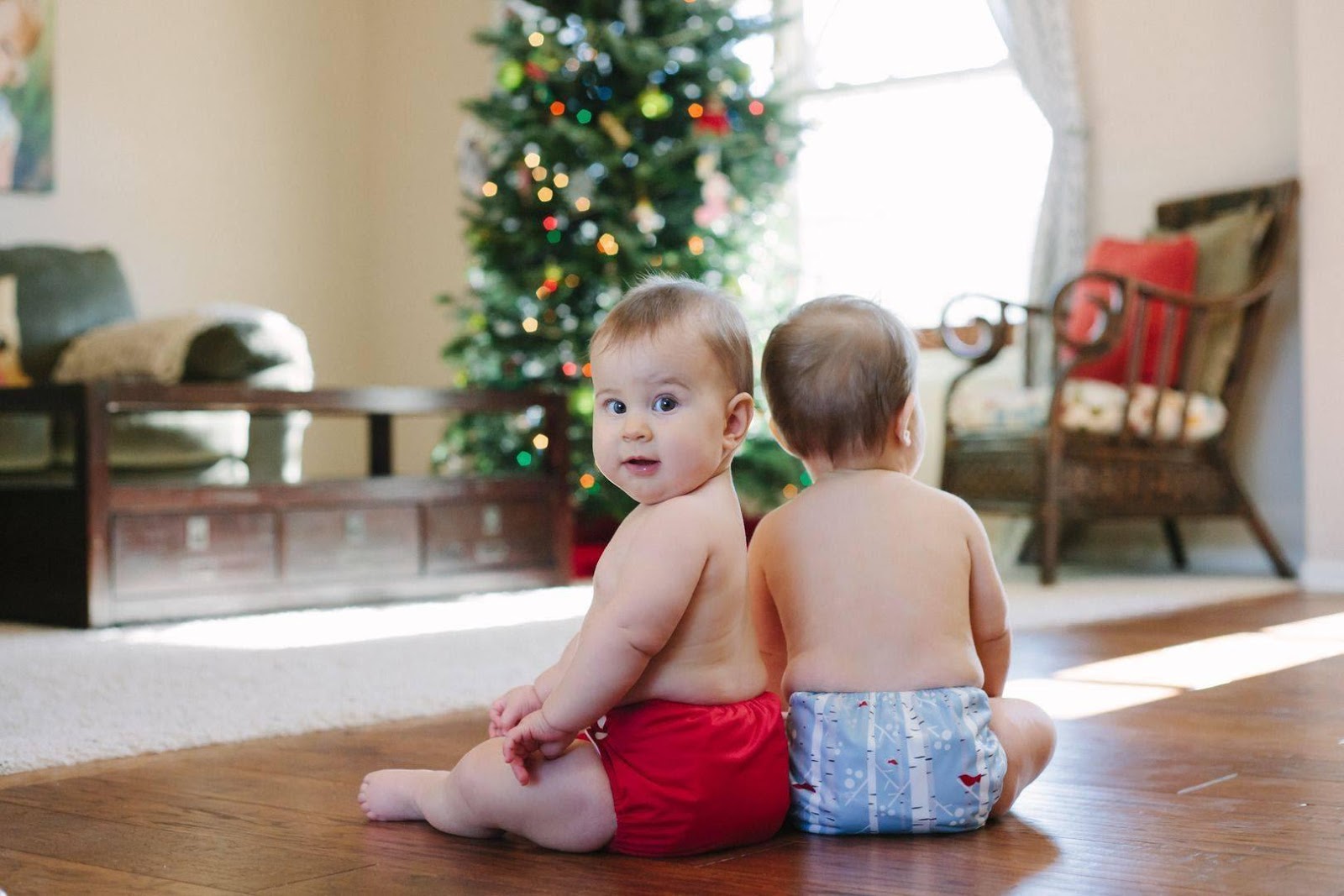 image of baby in a diaper