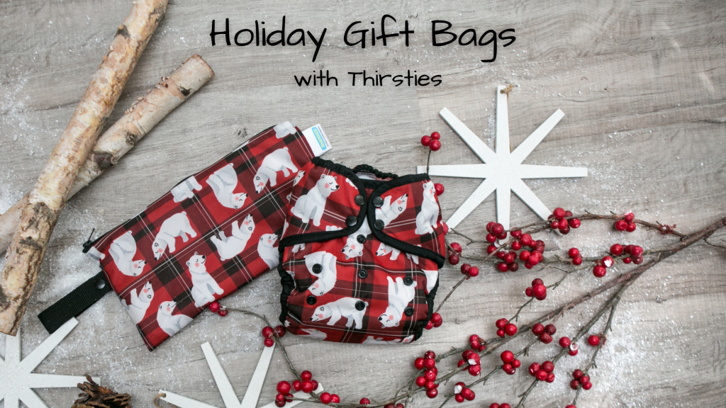 Thirsties holiday gift bags