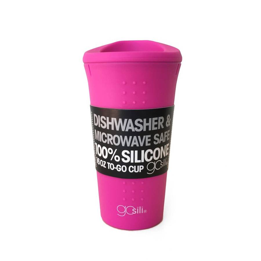 image of hot pink cup