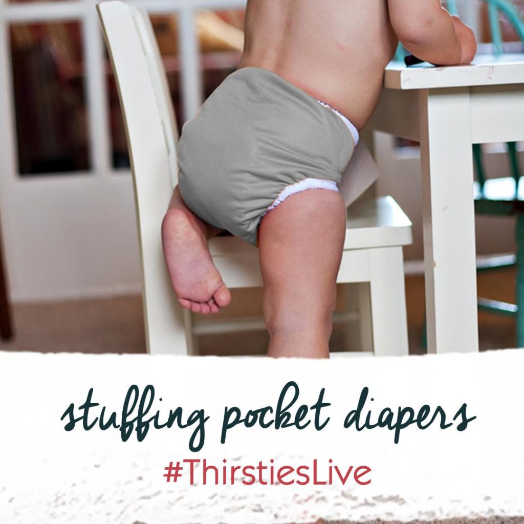 How to Stuff Pocket Diapers – Thirsties Baby