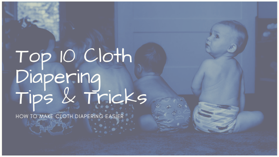 images of children in diapers with text on cloth diaper tips