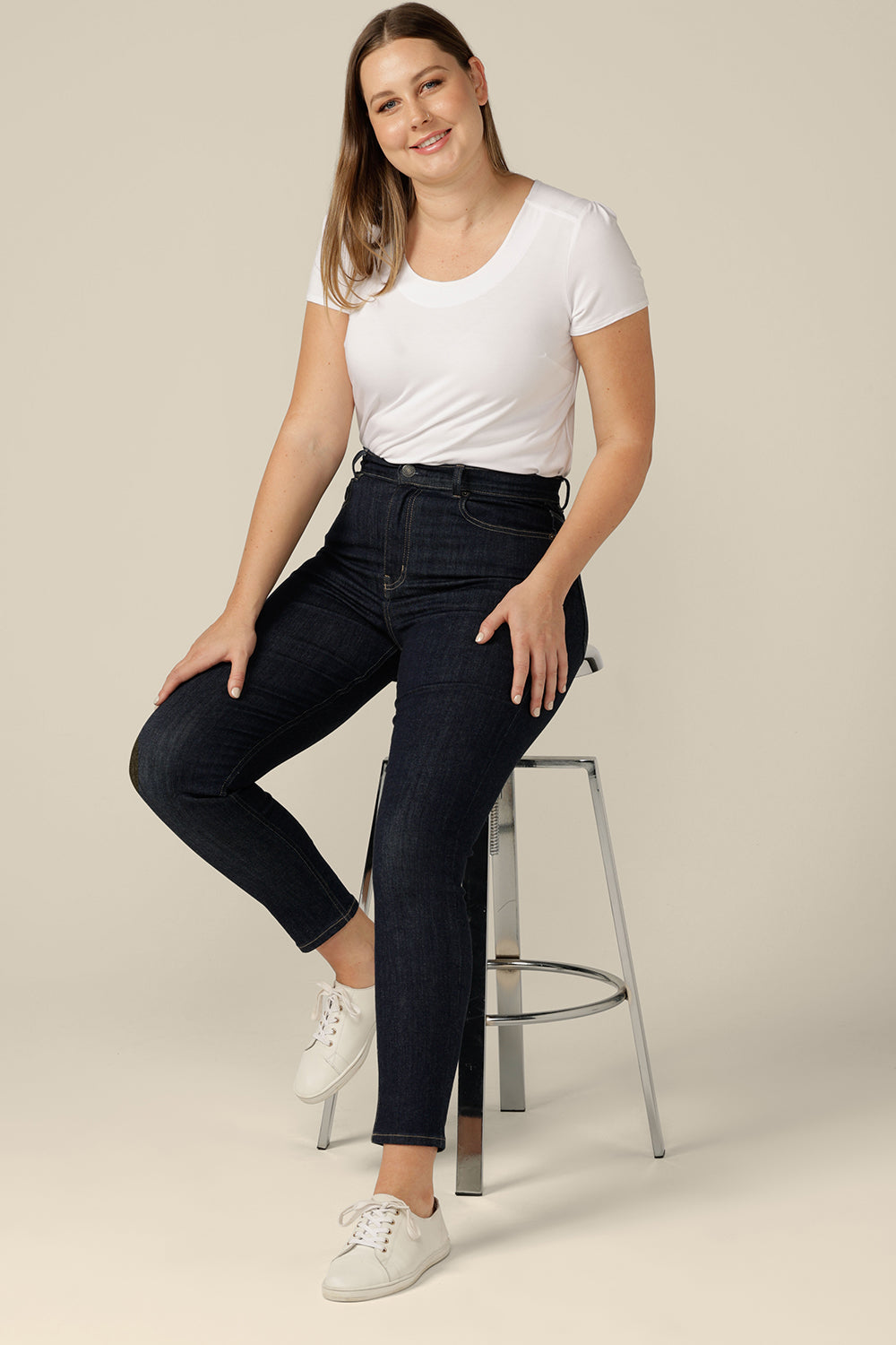 Sia Skinny Jean in Indigo Denim