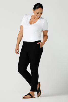 Brooklyn Pant in Black, Leina & Fleur