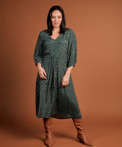 Comfortable empire line dress