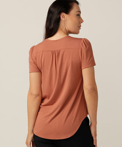 Evan Top in Amber Bamboo