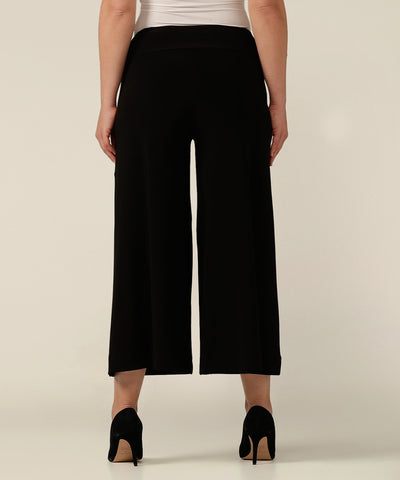 comfortable printed culotte pant with pockets and soft waist band
