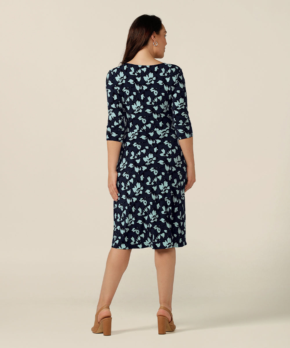 fitted fixed wrap dress