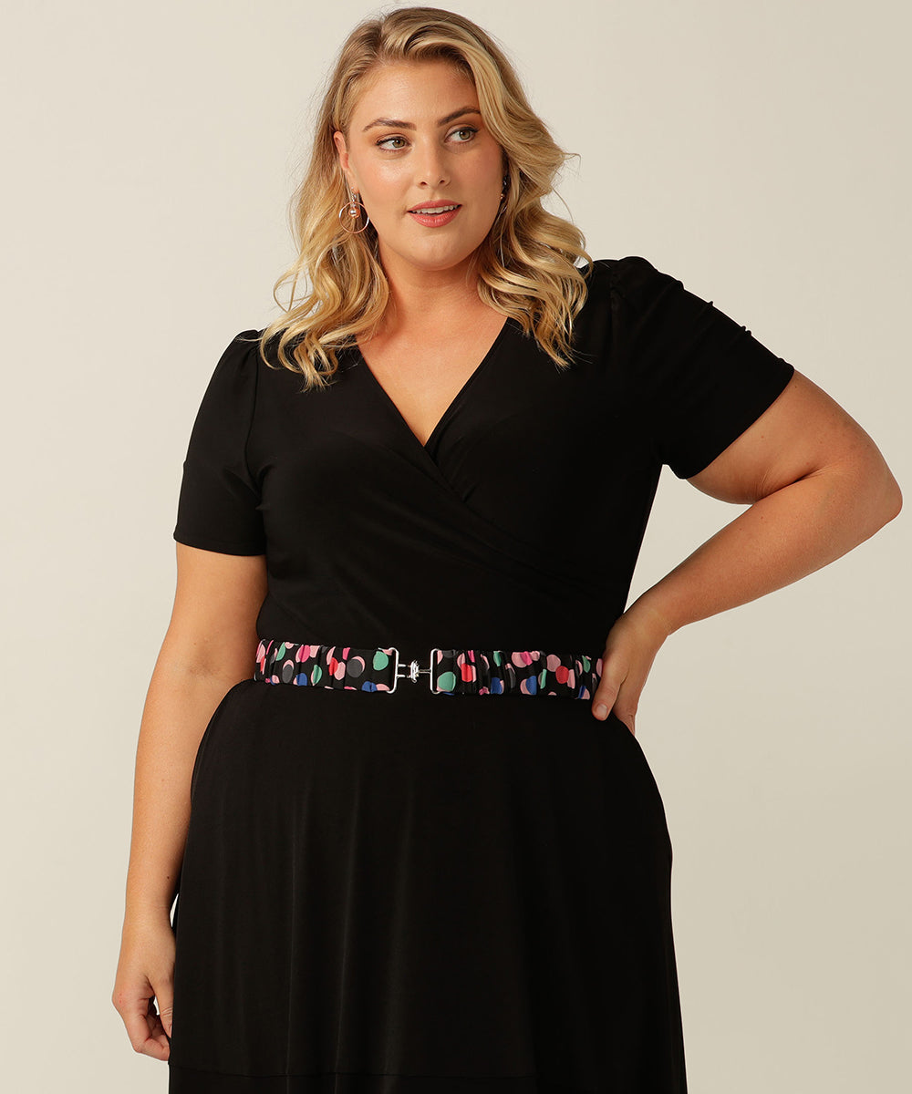 Mavis Dress in Black | Leina & Fleur