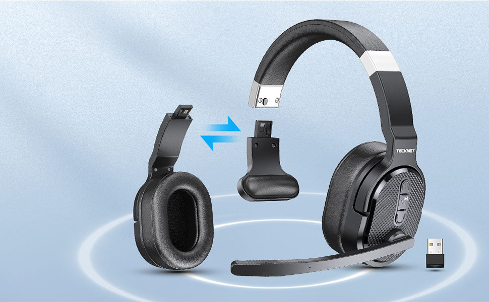 2-in-1 Bluetooth Headphones