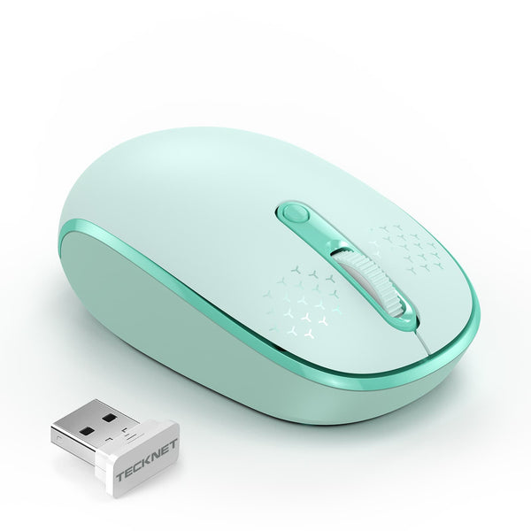 TECKNET Souris Bluetooth sans Fil, Wireless Mouse 3200 DPI avec 6