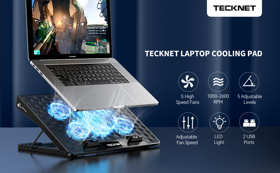 TECKNET Laptop Cooling Pad