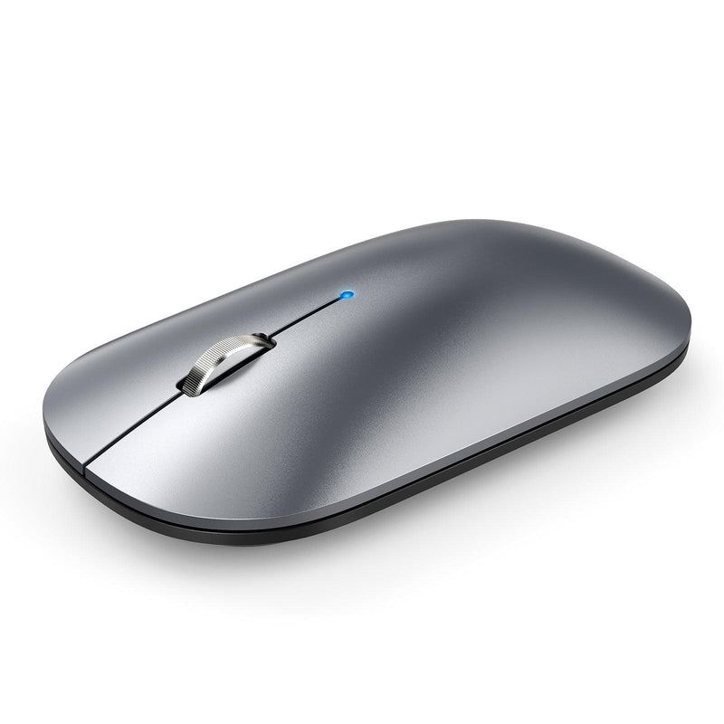 interferentie heilig Onderwijs TECKNET Bluetooth Mouse, Slim Silent Rechargeable Wireless Mouse Bluet