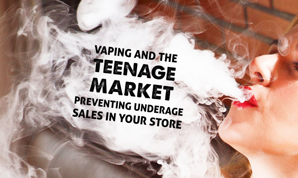 El vapeo y el mercado adolescente: cómo prevenir las ventas a menores de edad en su tienda