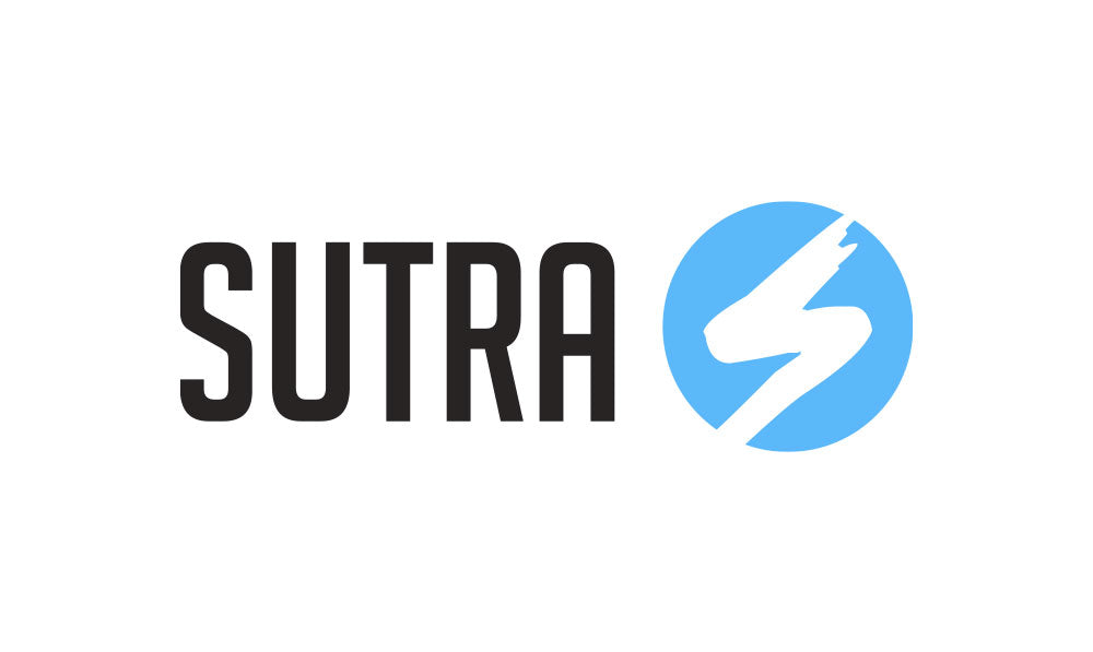 Sutra logo on white background