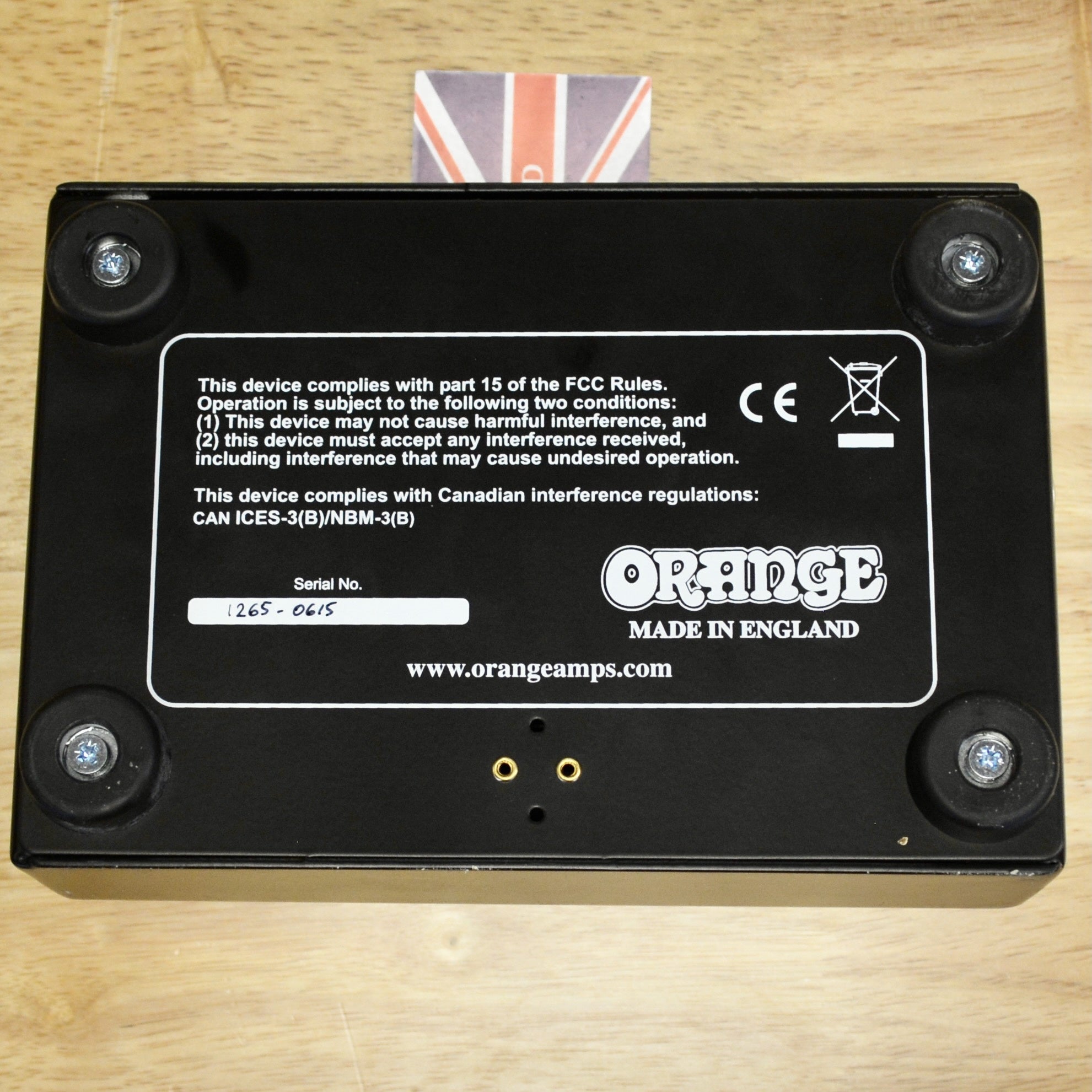 Orange Bax Bangeetar Preamp – Matt's Guitars