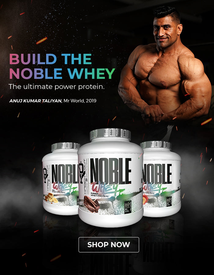 Anuj Kumar Taliyan Noble Whey Protein Knockout by Absolute Nutrition