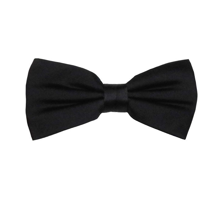 Black Silk Bow Tie | Italian Silk Bow Ties | Mens Formal Australia