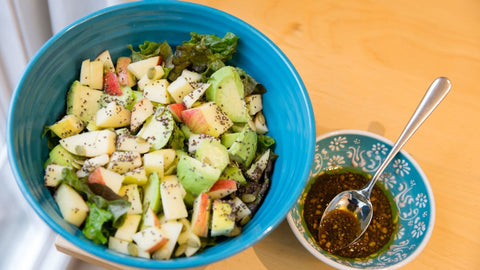 Salade avec graines de chia