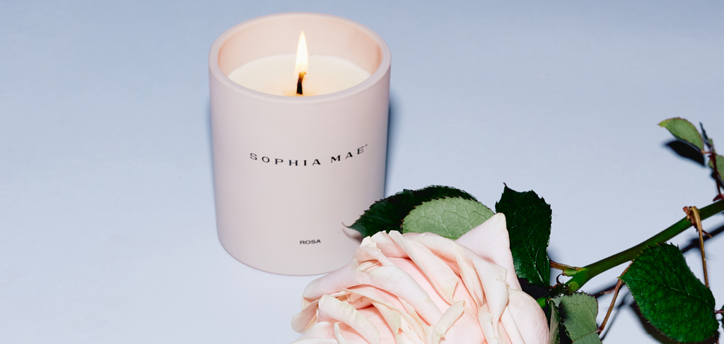 SOPHIA MAE Midi Scented Candle Rosa