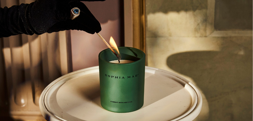 SOPHIA MAE A Night With Asteria scented candle midi